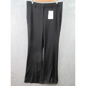 NWT Theory Pants Women's Jotsna Continuous Flare Leg Virgin Wool Blend Sz 8